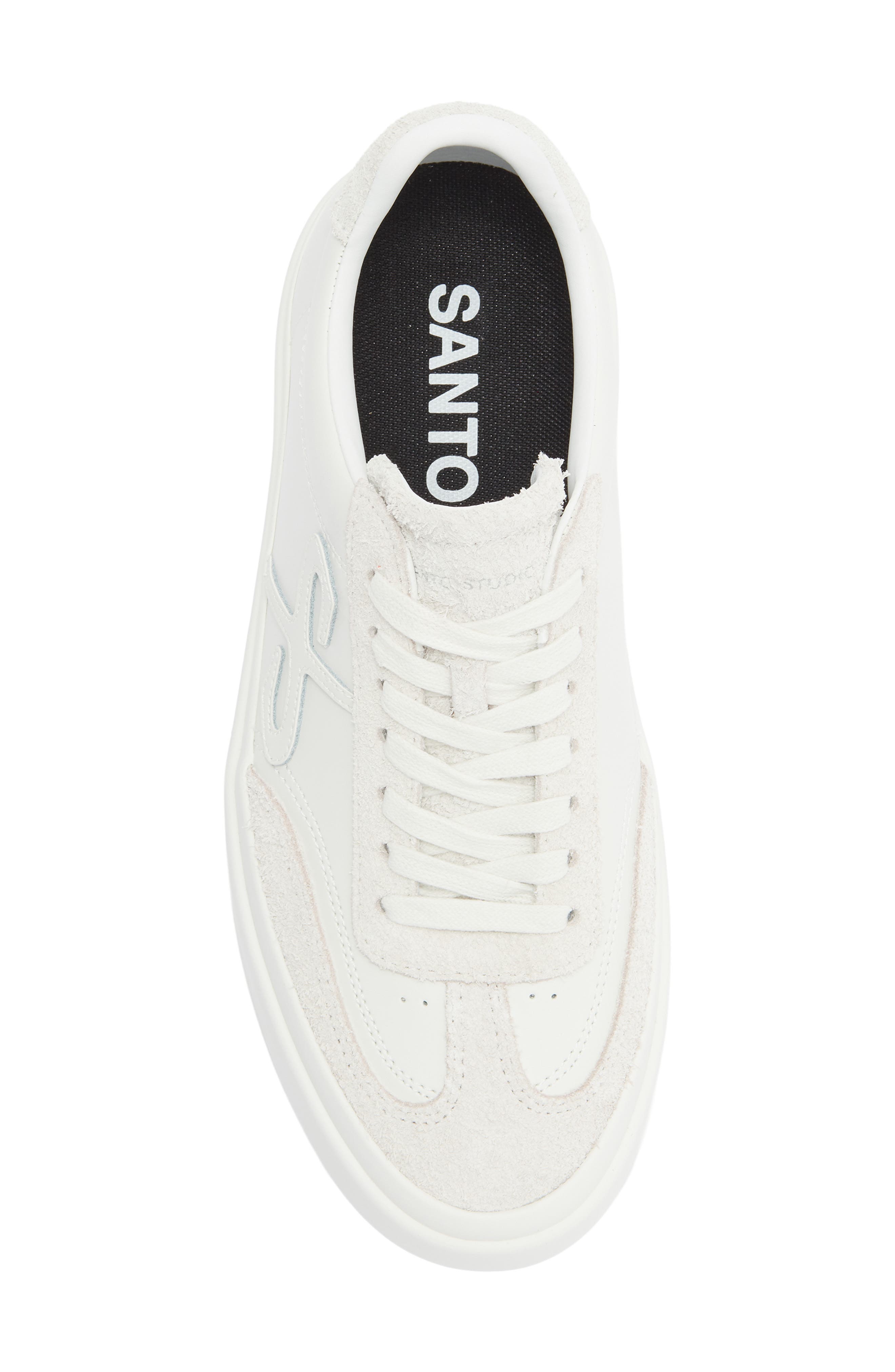 SANTO STUDIO The Trento "Cole Houshmand Edition" Low Top Sneaker, Alternate, color, White