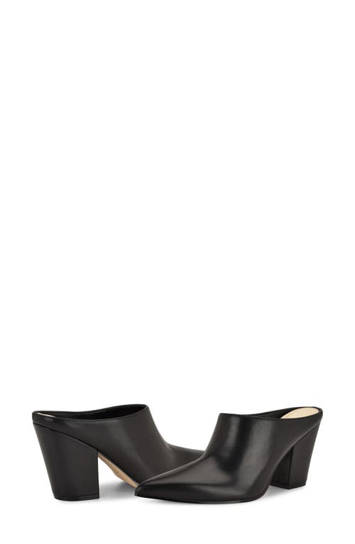 Nine West Amini Pointed Toe Mule In Black