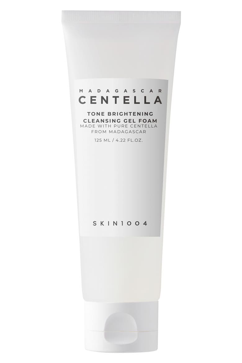 Madagascar Centella Tone Brightening Cleansing Gel Foam, Main, color, WHITE