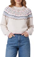 All in Favor Fair Isle Crop Sweater