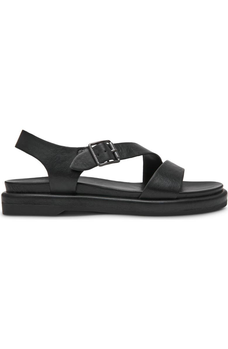 Anne Klein Elzie Sandal, Alternate, color, Black Pu