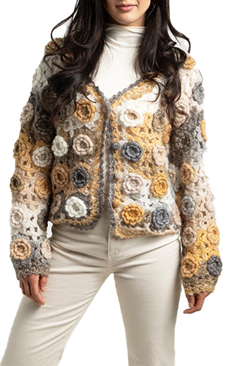Crochet Blossom Cardigan