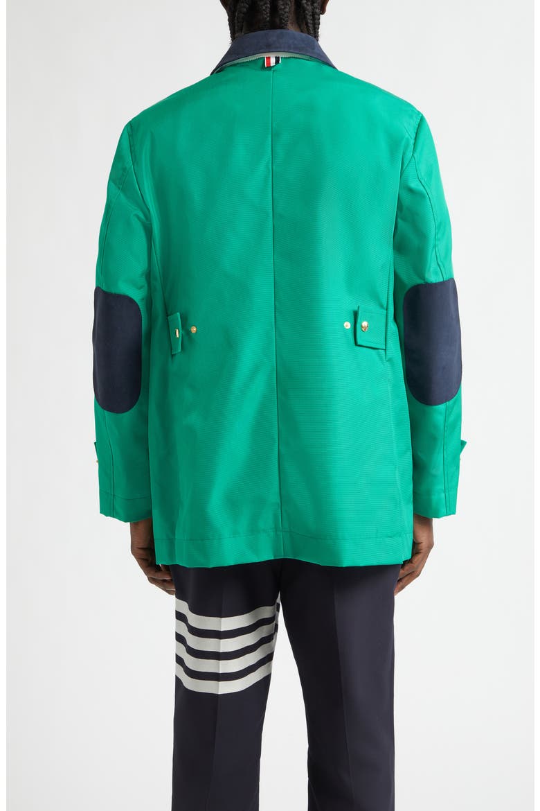 Unconstructed Cordura® Nylon Coat, Alternate, color, GREEN