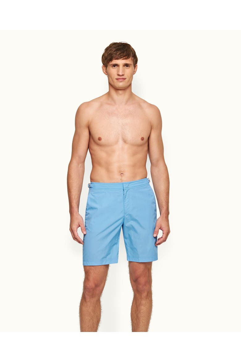 Dane Longest-Length Swim Shorts, Main, color, RIVIERA II