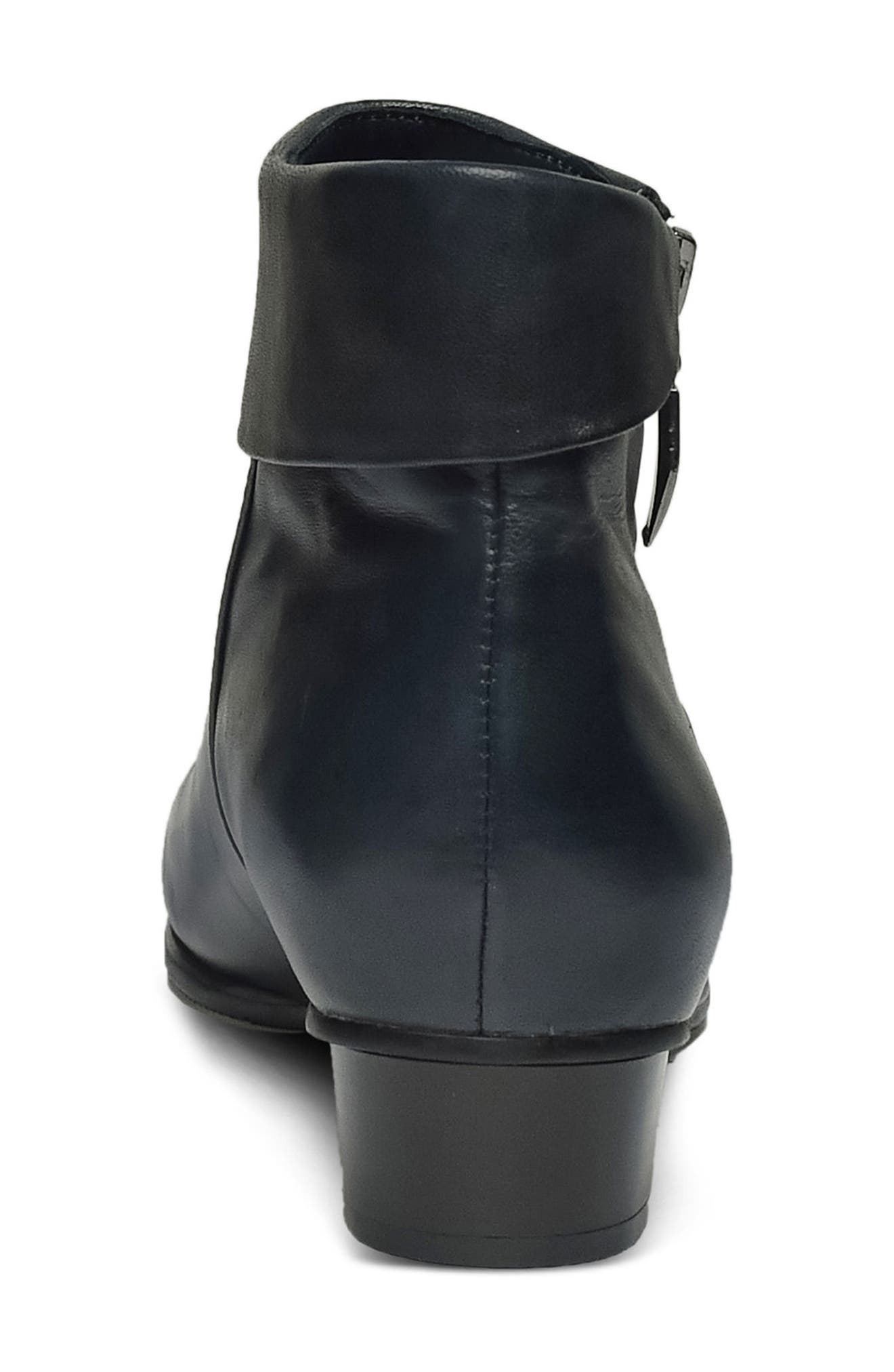 Stockholm Foldover Cuff Bootie, Alternate, color, NAVY