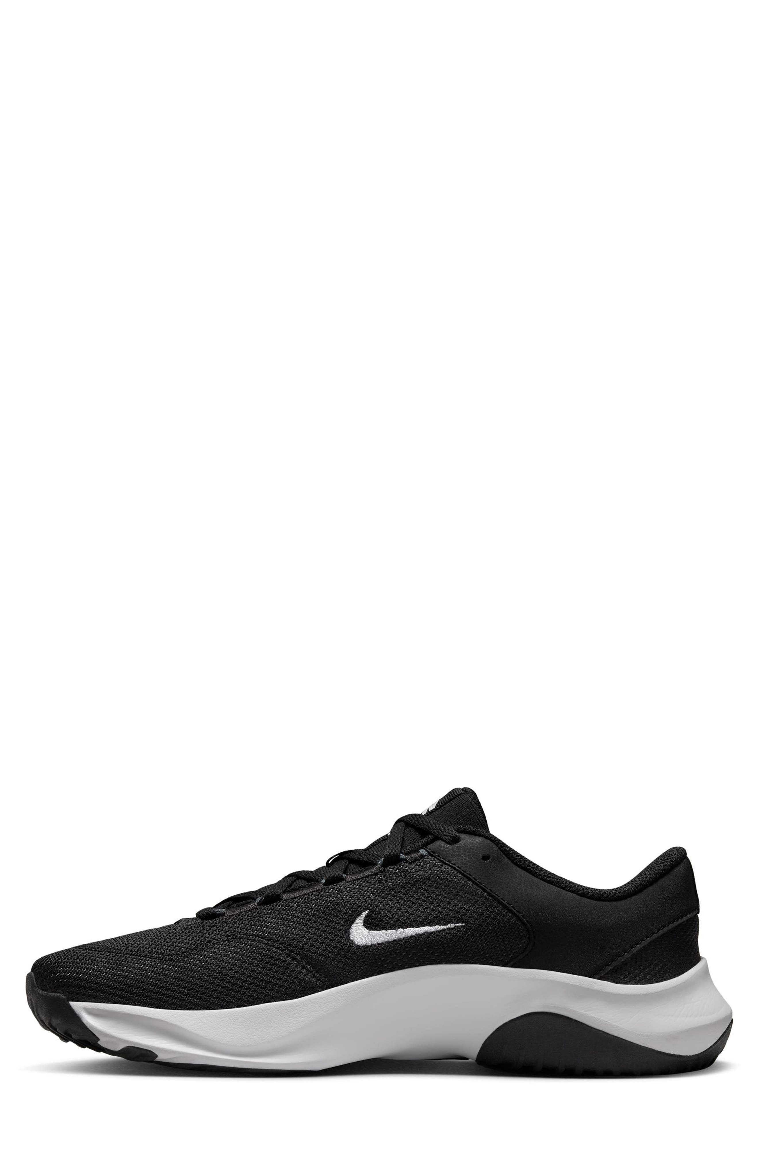 Nike Legend Essential 3 Next Nature Training Shoe, Alternate, color, Black/ White/ Iron Grey