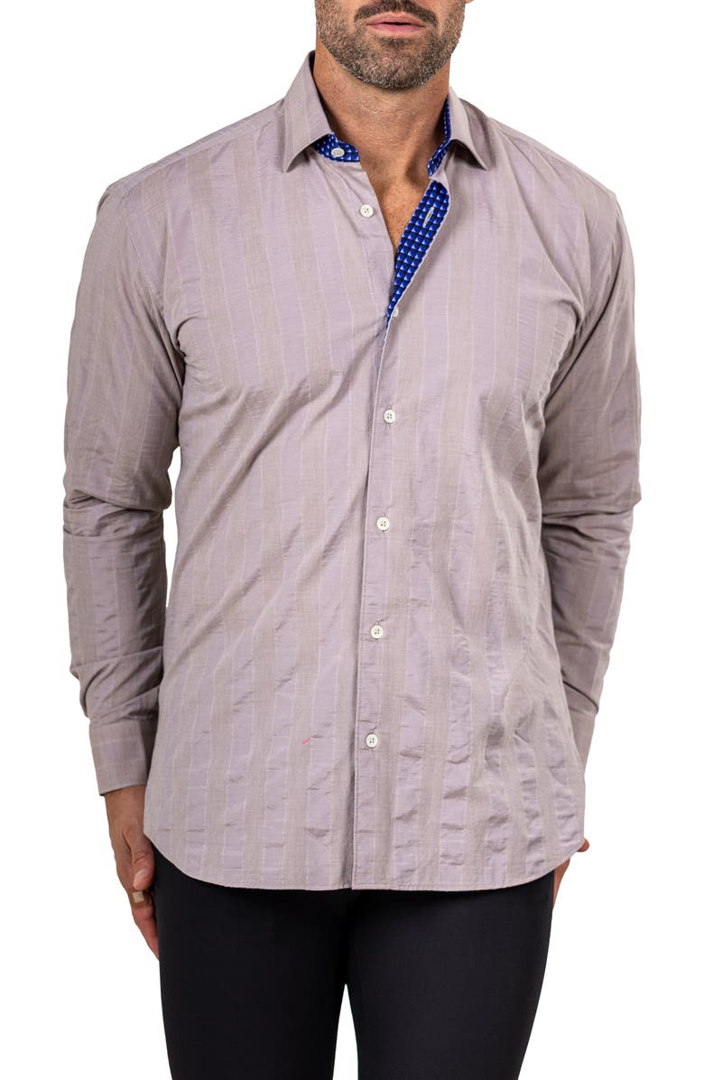 Maceoo Fibonacci Marthy Contemporary Fit Button-Up Shirt, Alternate, color,