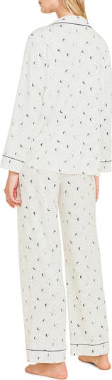 Gisele Print Jersey Knit Pajamas