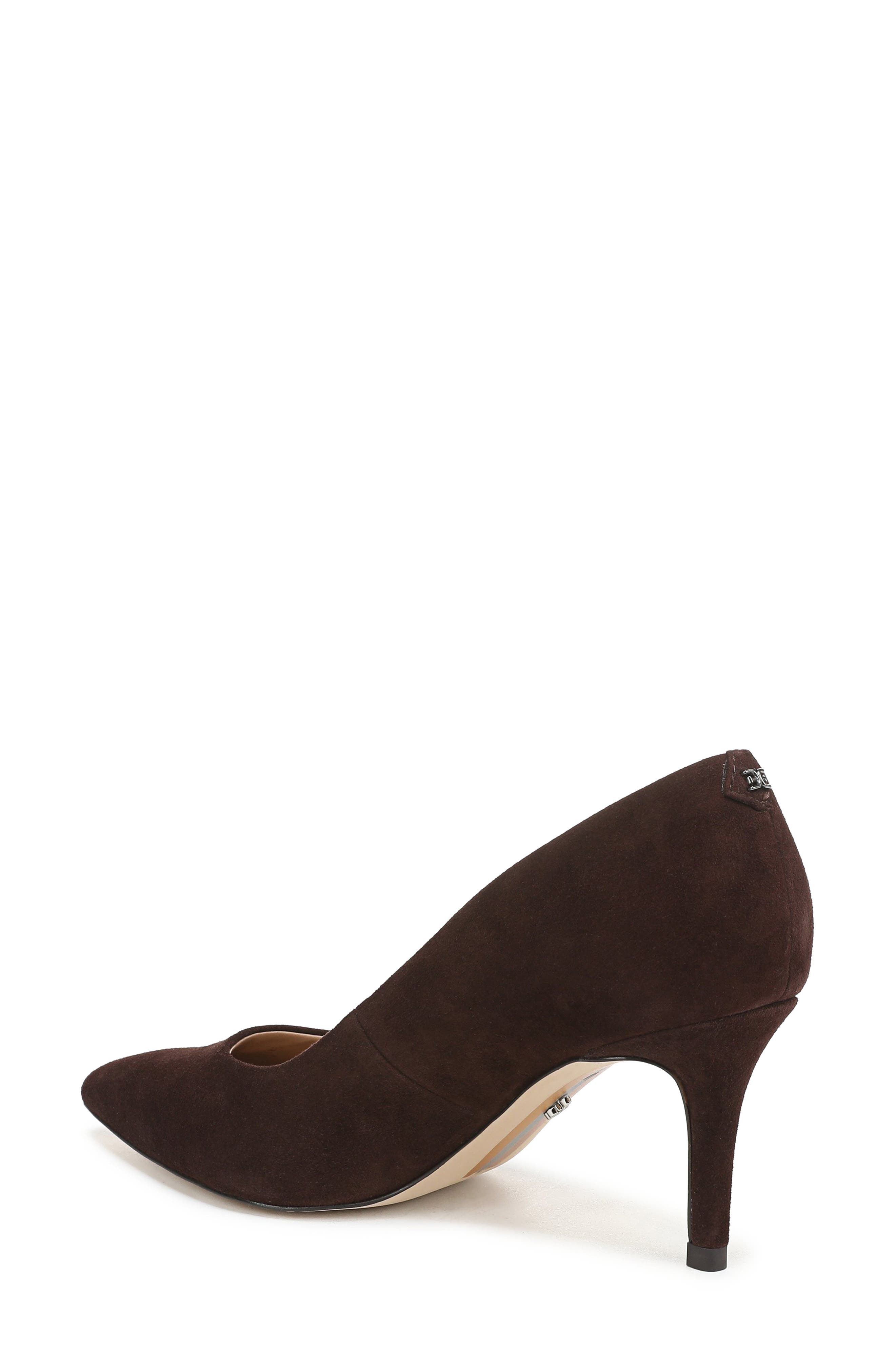 Vienna Pointed Toe Pump, Alternate, color, CAFE NOIR