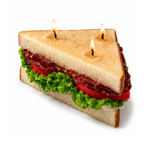 Bacon Lettuce Tomato Sandwich Candle