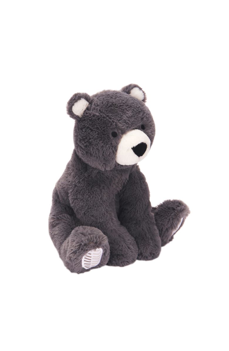 Lambs & Ivy Woodland Forest Plush Bear Stuffed Animal Toy Plushie - Oscar, Alternate, color, Gray