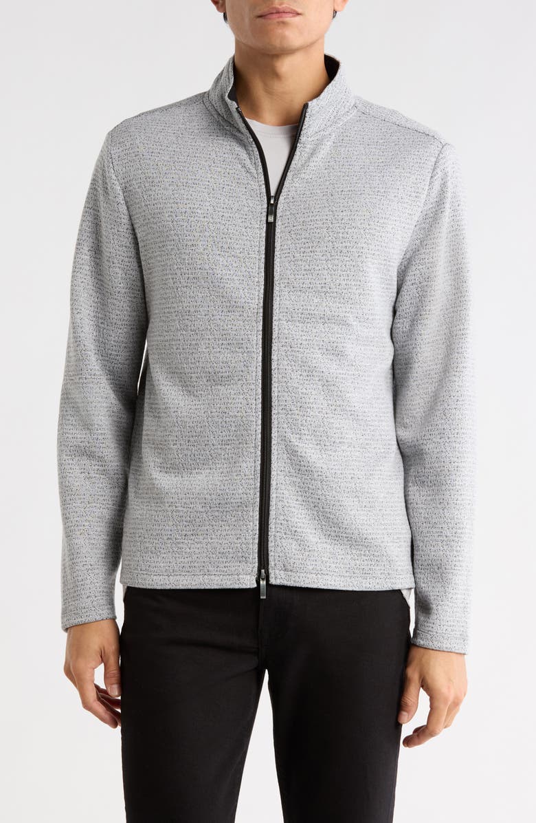 Robert Barakett Salvado Full Zip Jacket, Main, color, Grey