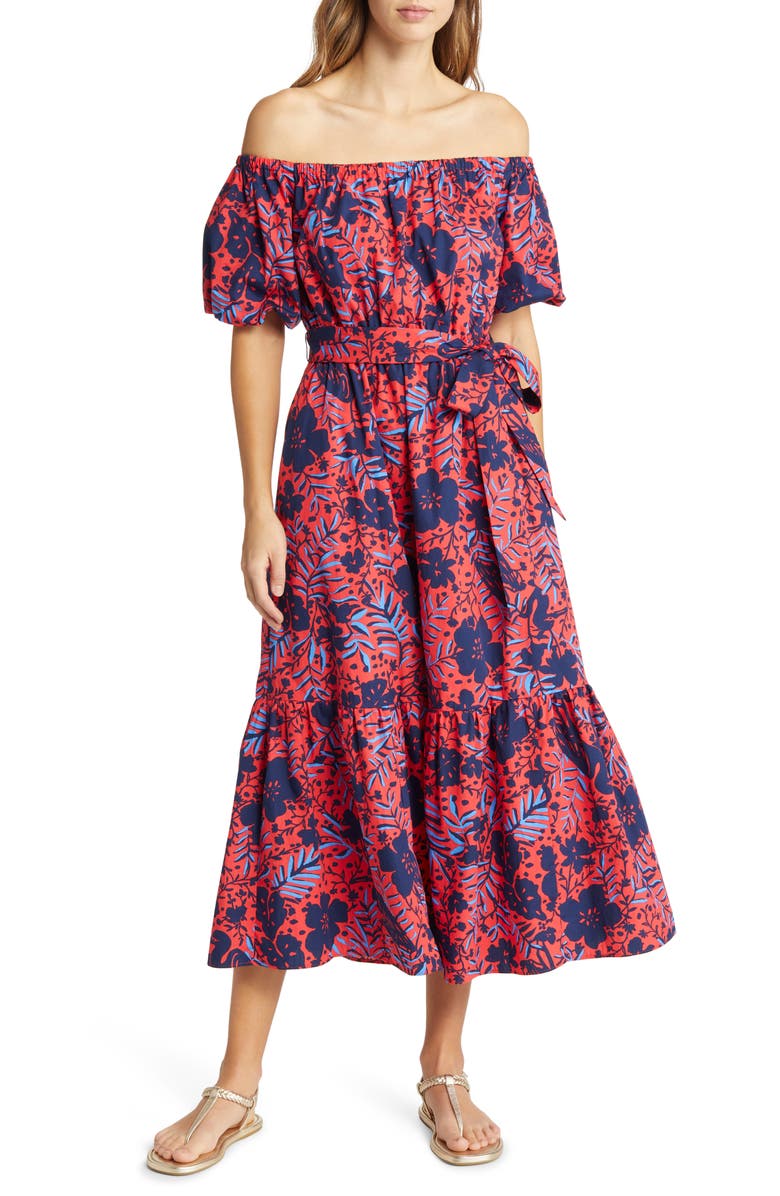 Lilly Pulitzer<sup>®</sup> Tamie Off the Shoulder Dress, Main, color, 