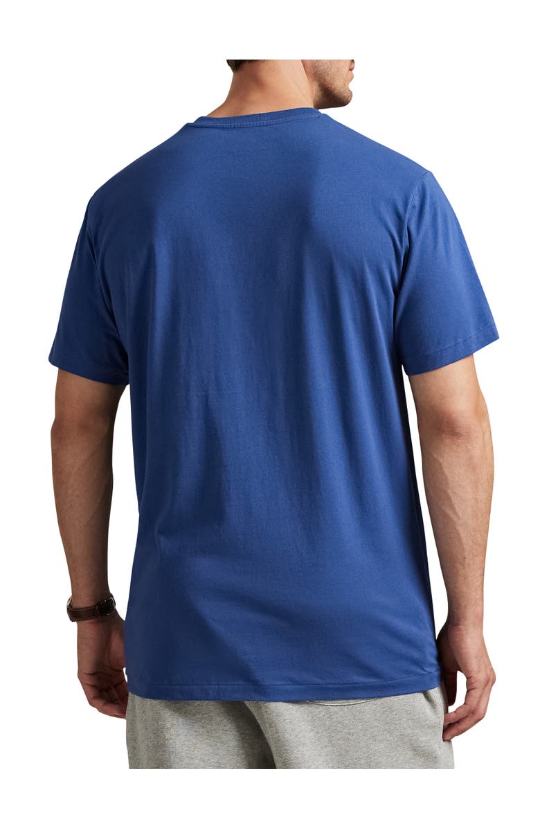 Polo Ralph Lauren Big & Tall Script Graphic Tee, Alternate, color, Night Navy