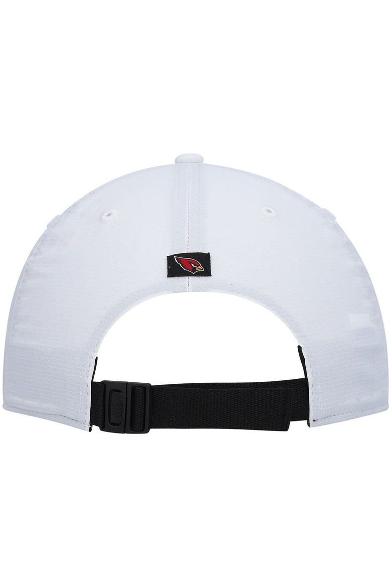 Men's '47 White Arizona Cardinals Hitch Stars and Stripes Trucker Adjustable Hat, Alternate, color, White