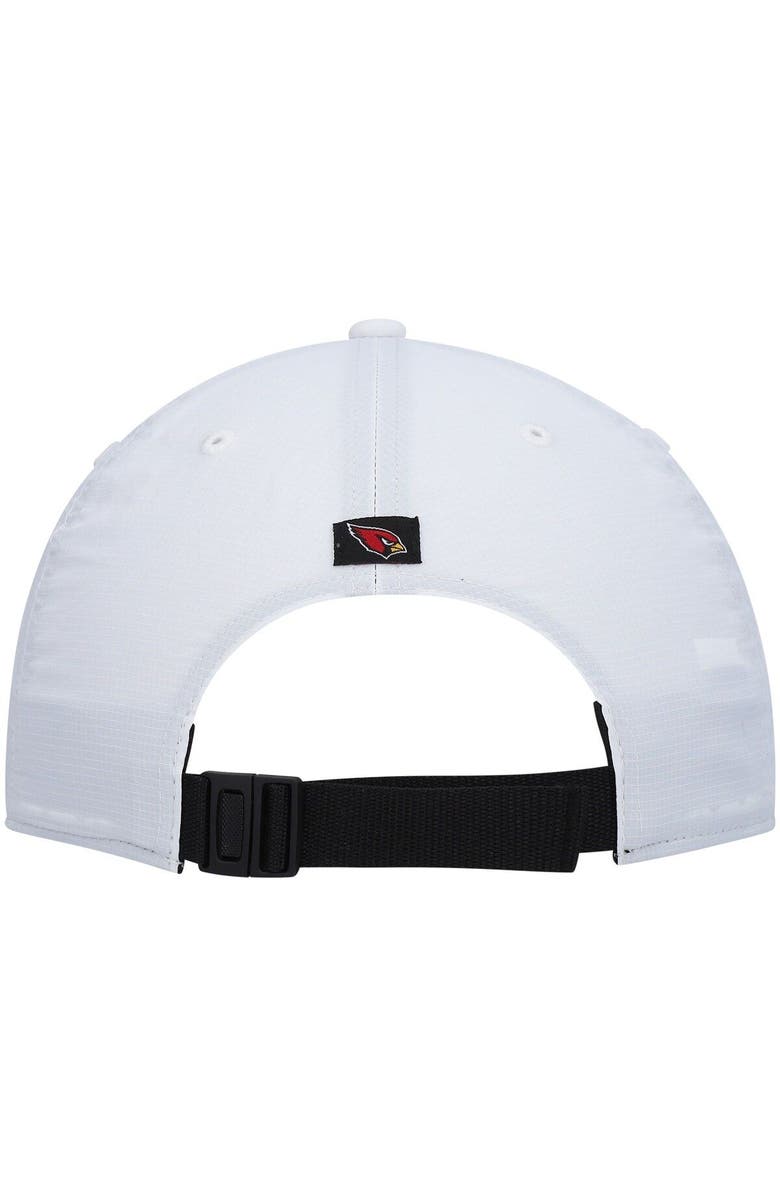 '47 Men's '47 White Arizona Cardinals Hitch Stars and Stripes Trucker Adjustable Hat, Alternate, color, White