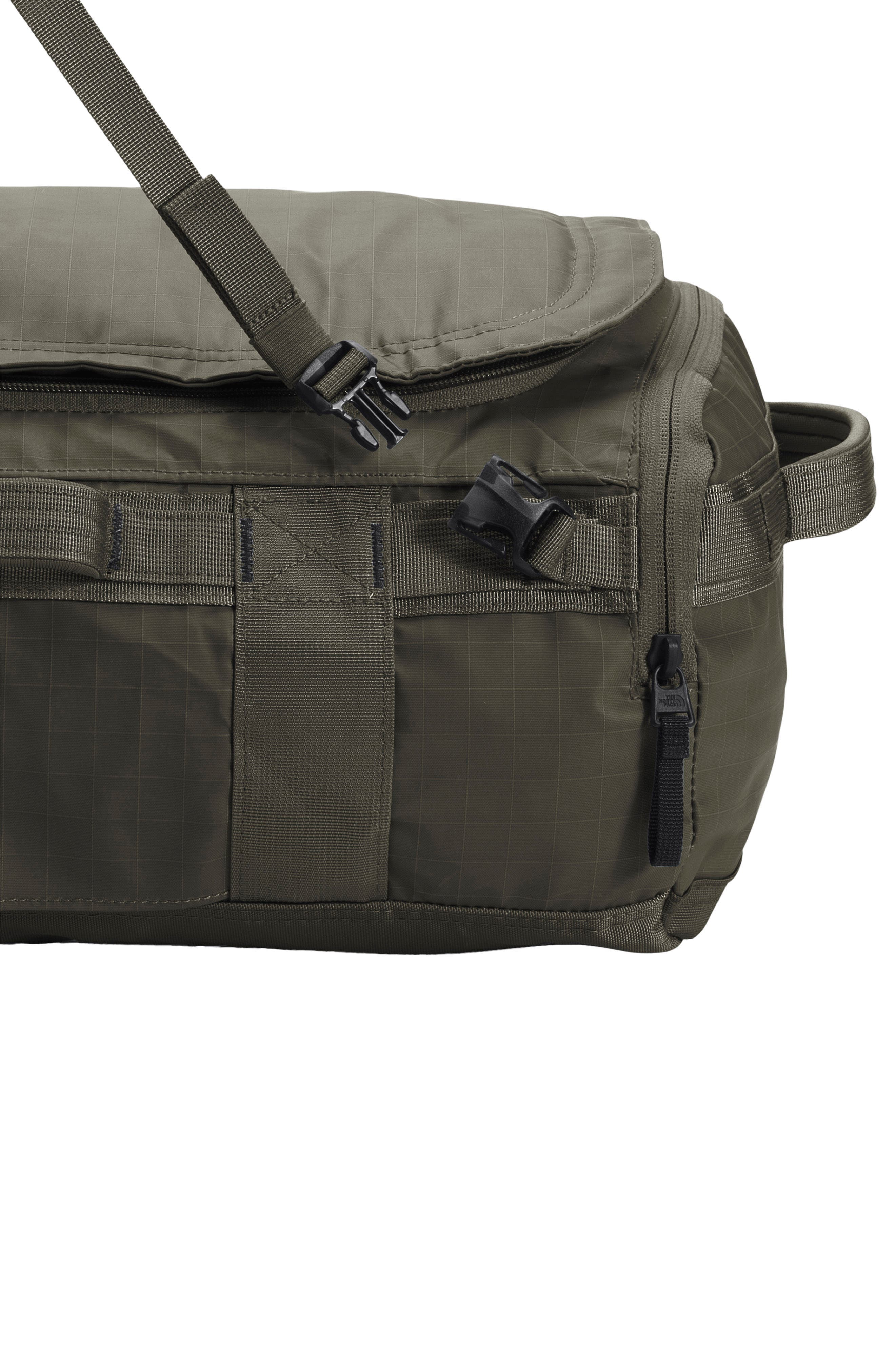 The North Face Base Camp Voyager 32L Duffle Bag, Alternate, color, New Taupe Green/ Tnf Black
