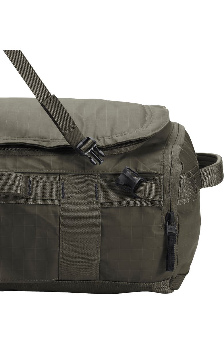 The North Face Base Camp Voyager 32L Duffle Bag, Alternate, color, New Taupe Green/ Tnf Black