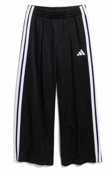 Kids' Front Pleat Wide Leg Mesh Active Pants