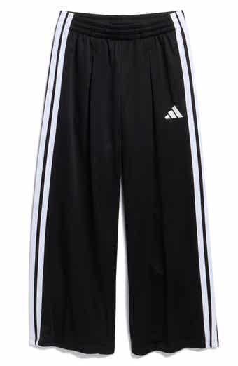Kids' Front Pleat Wide Leg Mesh Active Pants