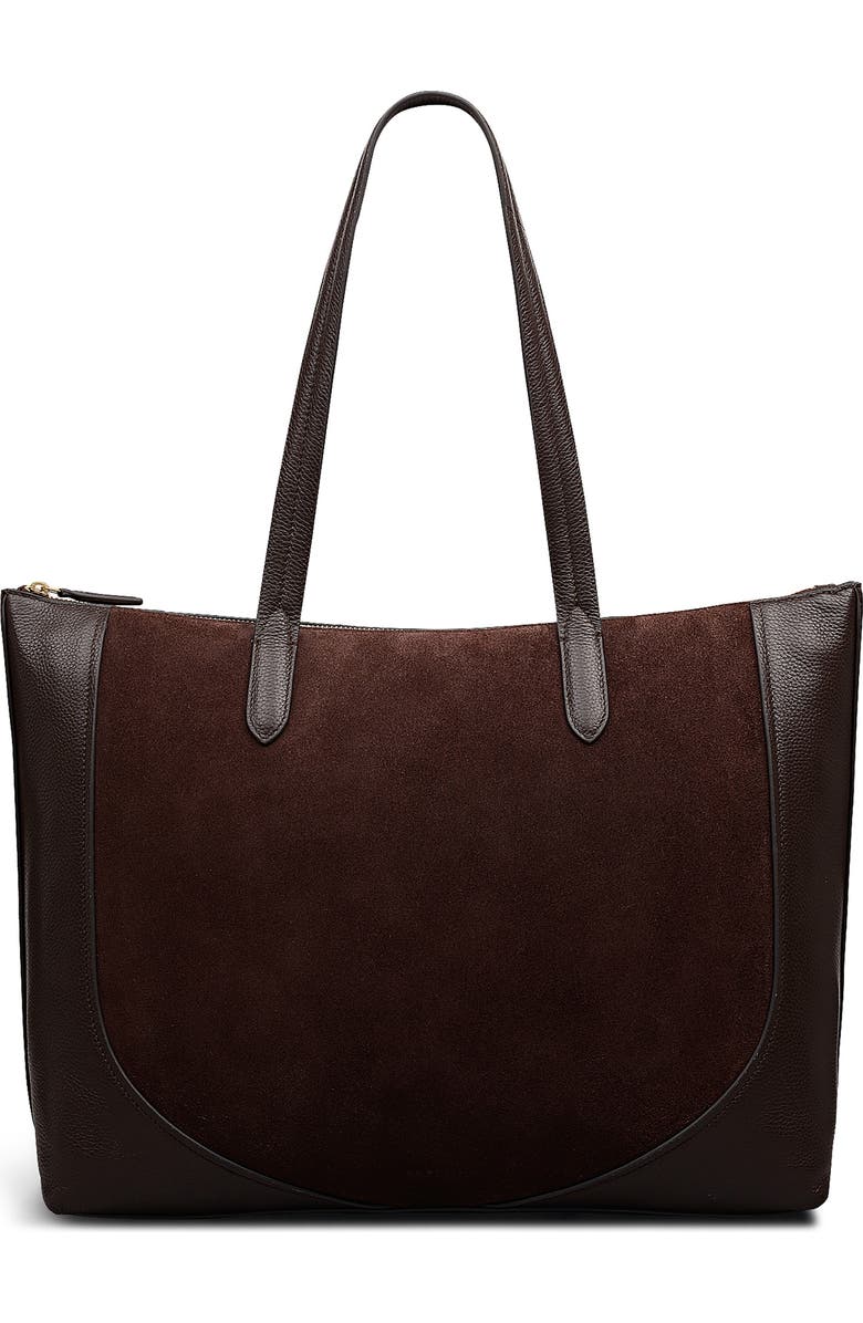 Radley Wood Park Large Suede Tote Bag, Main, color,