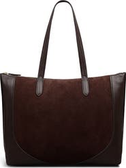 Radley Wood Park Large Suede Tote Bag