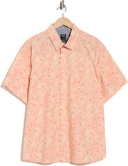 Union Yolo Medallion Print Short Sleeve Relaxed Fit Shirt