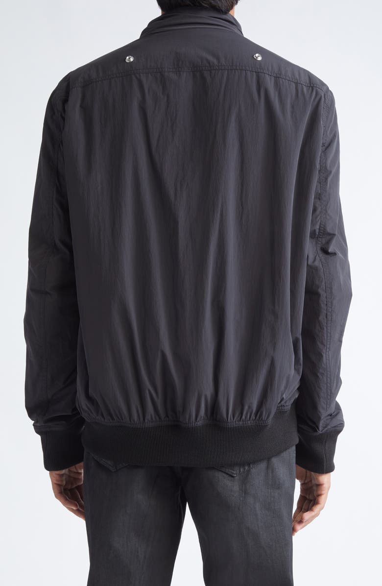 Rick Owens Hollywood Flight Jacket, Alternate, color, Black