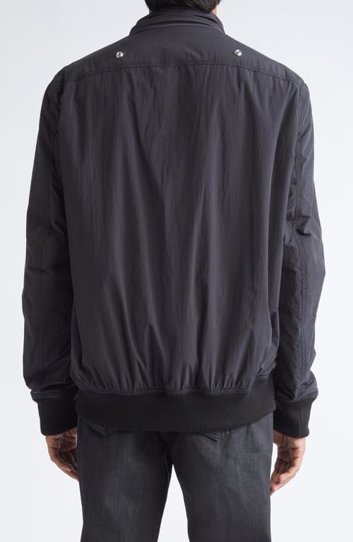 Rick Owens Hollywood Flight Jacket In Blue