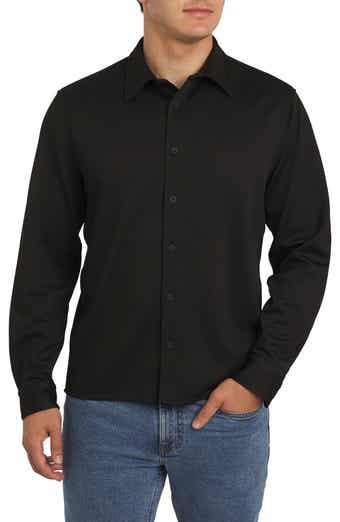 DKNY SPORTSWEAR Waverly Waffle Button-Up Shirt