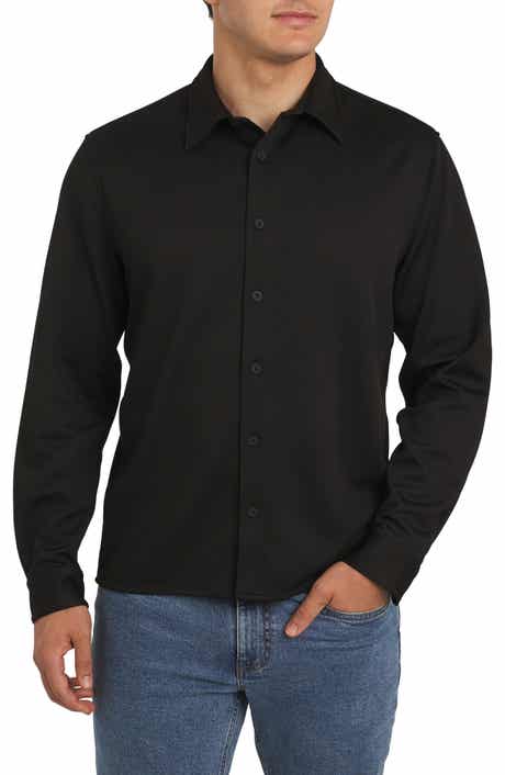 DKNY SPORTSWEAR Waverly Waffle Button-Up Shirt