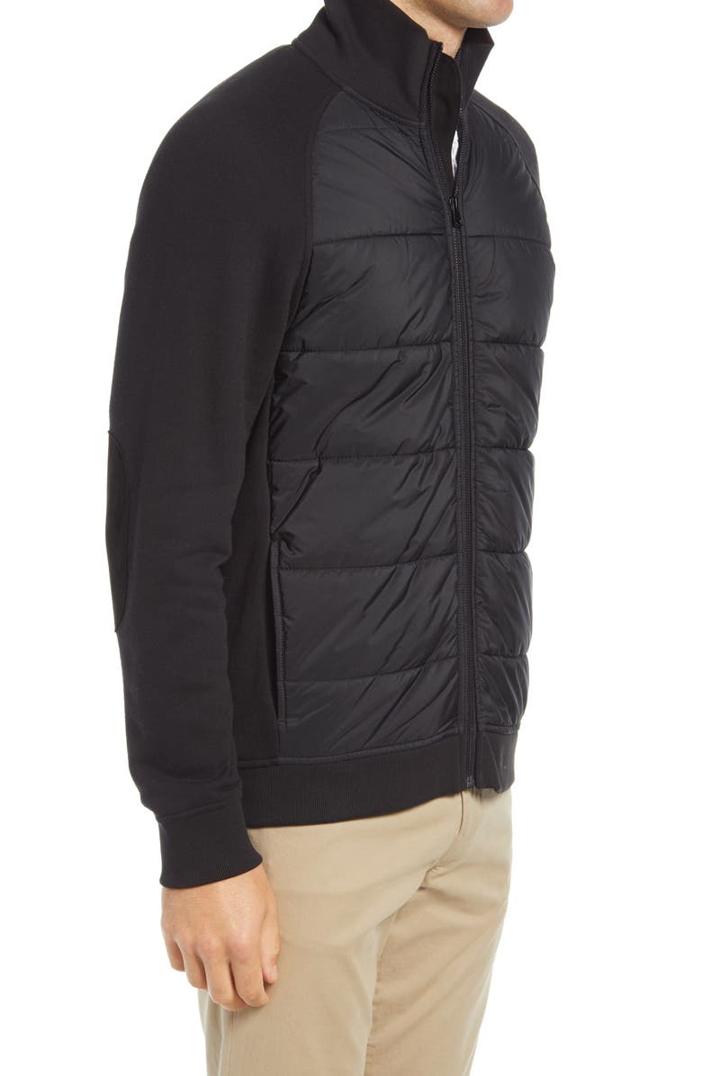 Vince Quilted Mixed Media Jacket, Alternate, color,