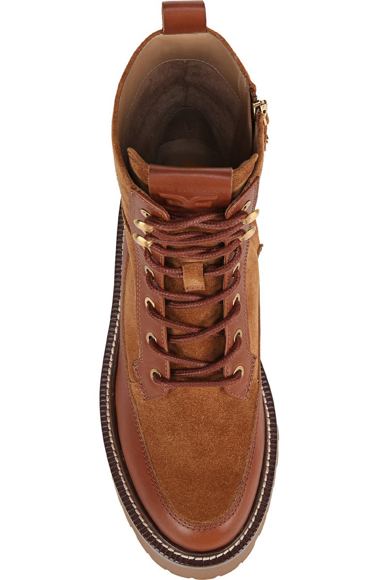 Sam Edelman Elliot Lug Sole Bootie, Alternate, color, Frontier Brown/ Rich Cognac