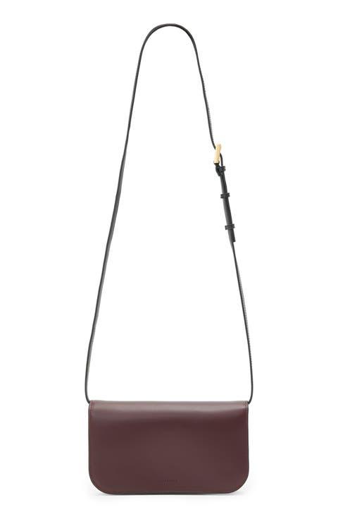 Maeve Leather Crossbody Wallet