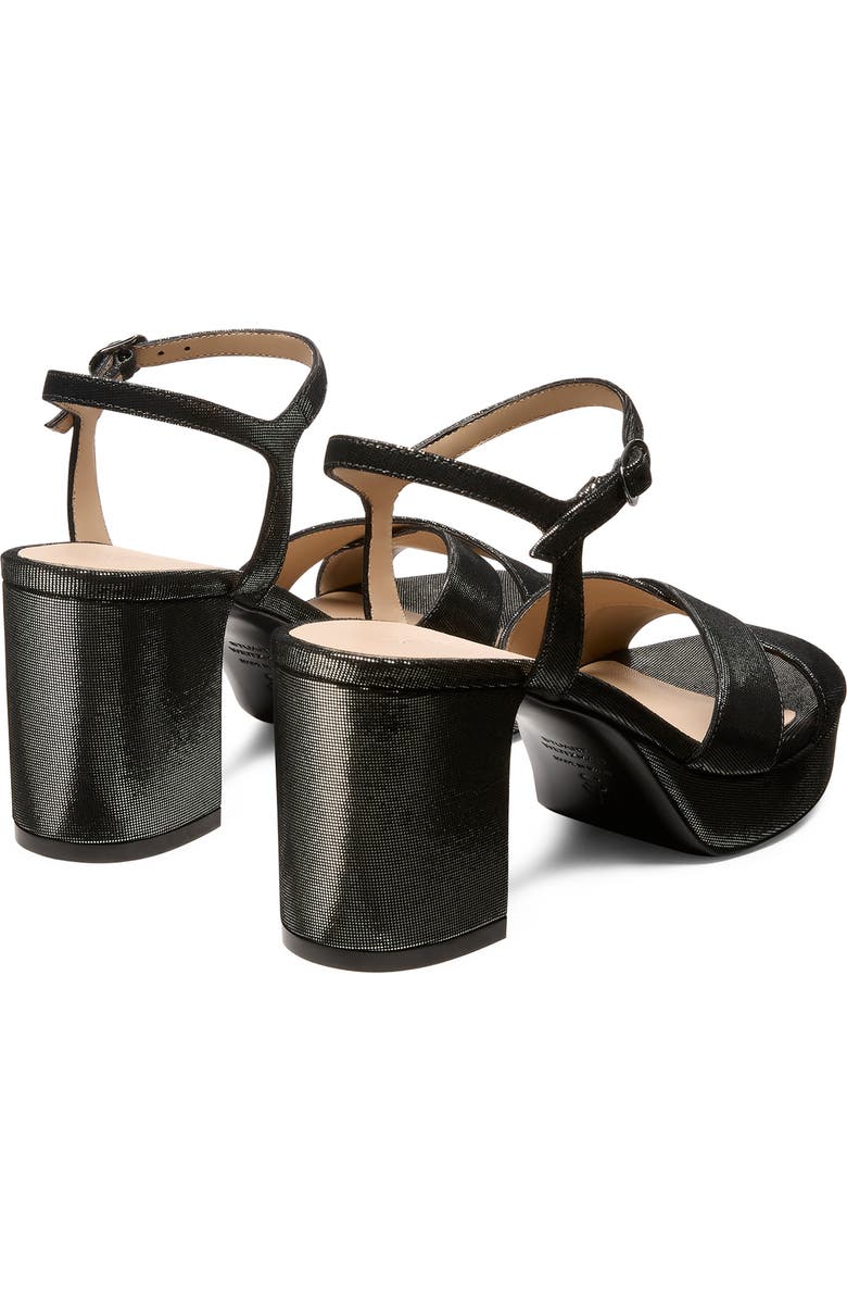 Stuart Weitzman Dayna Platform 80 Sandal, Alternate, color, Gunmetal