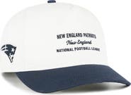 '47 Men's '47  White New England Patriots Contemporary Two-Tone Hitch Adjustable Hat