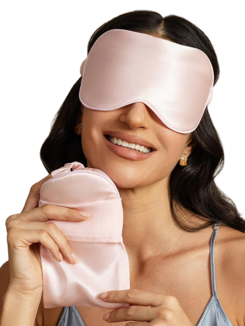 Silk Eye Mask And Envelope Pouch