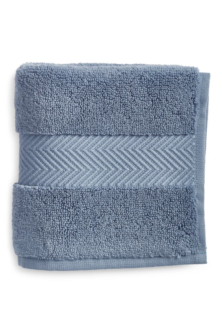 Organic Hydrocotton Washcloth, Main, color, BLUE CHIP