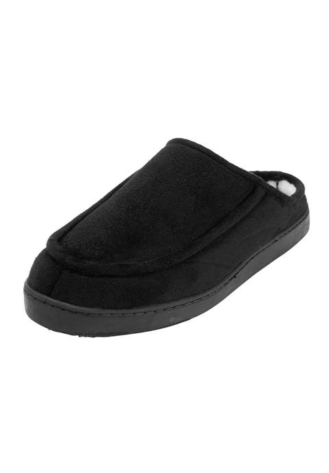 Microsuede Clog Slippers