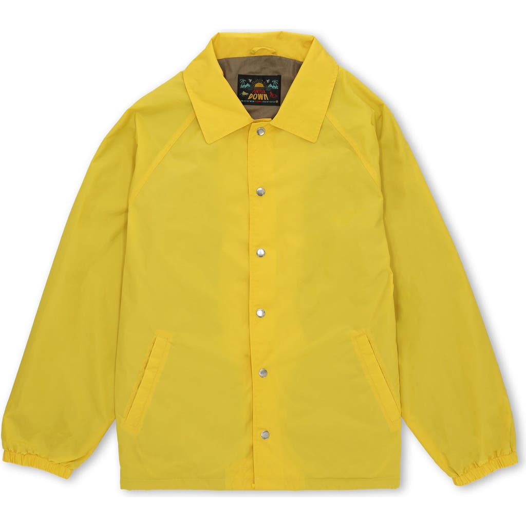 Fortela Coach Nylon Jacket In Yellow
