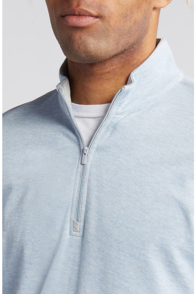 Hanks Quarter Zip Pullover, Alternate, color, MALIBU