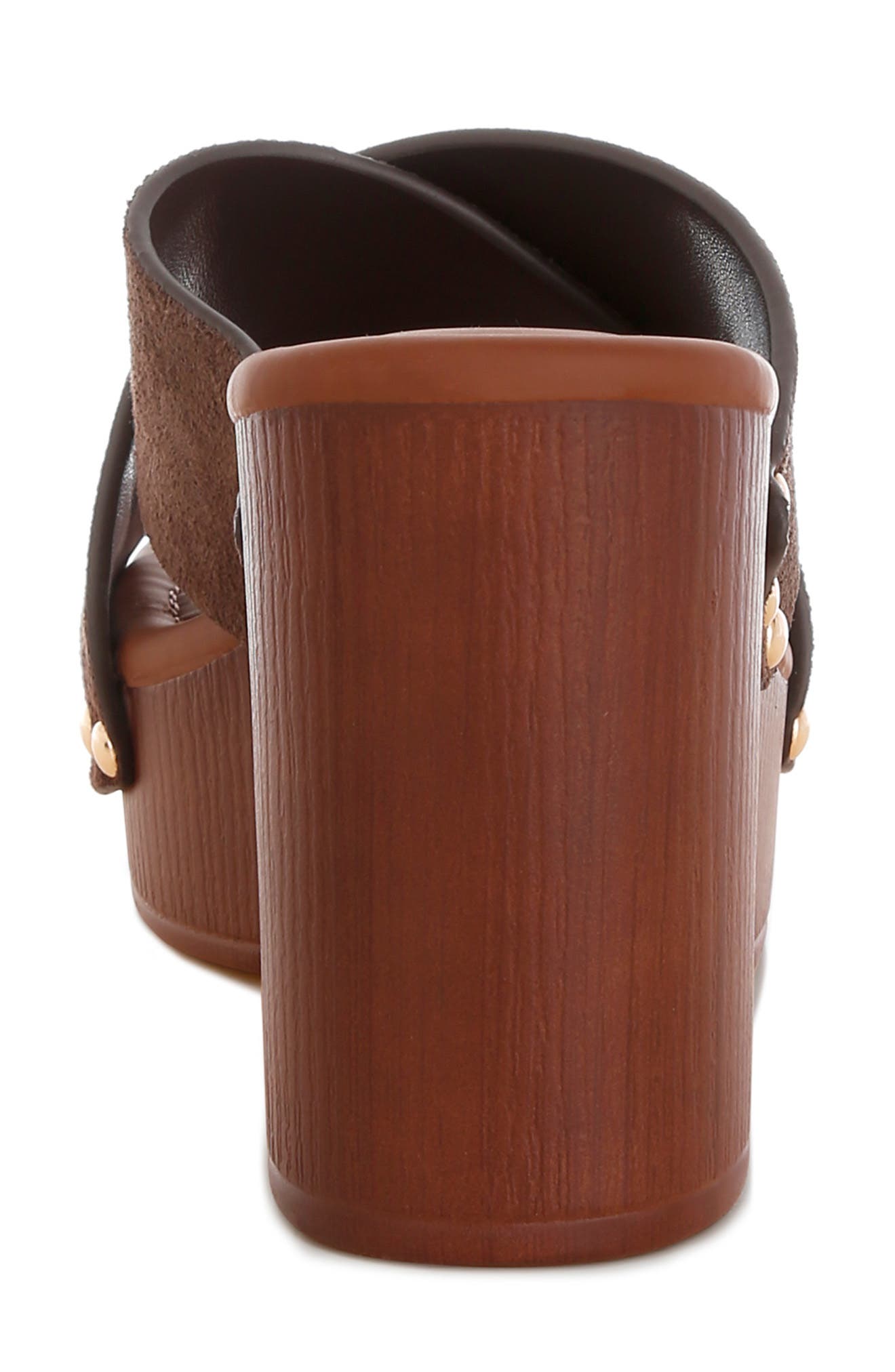 Maersk Platform Sandal, Alternate, color, BROWN