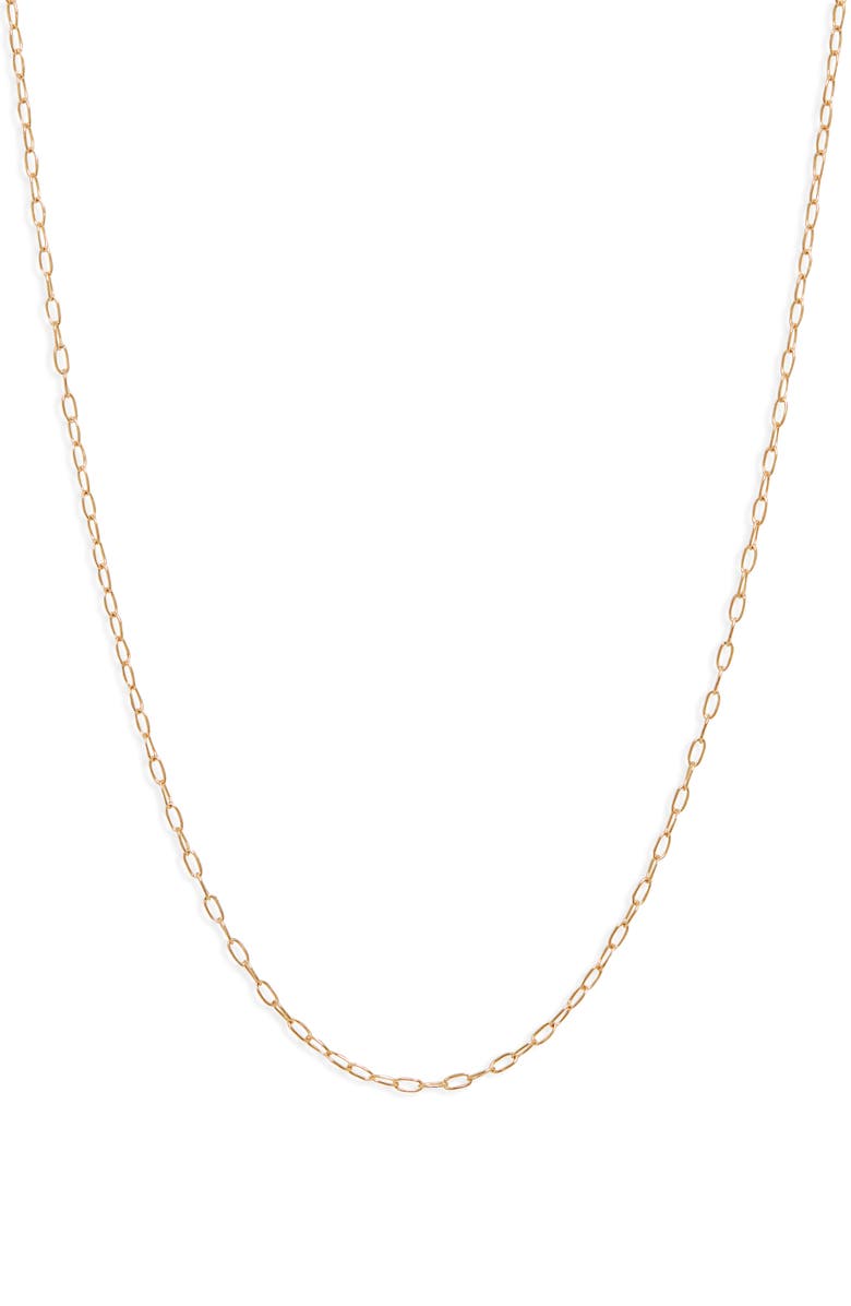 Bony Levy 14K Gold Open Link Chain Necklace, Main, color, Yellow Gold
