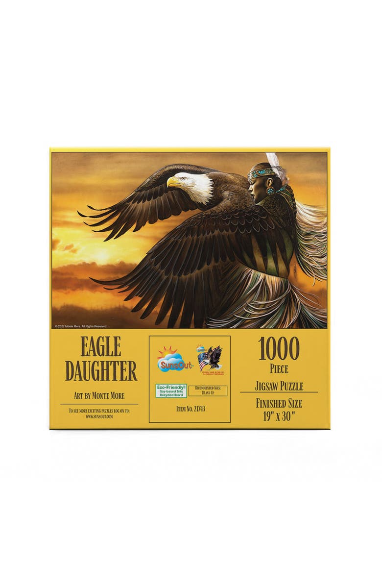 Sunsout Eagle Daughter 1000 piece Jigsaw Puzzle for Adults, Alternate, color, Multicolor