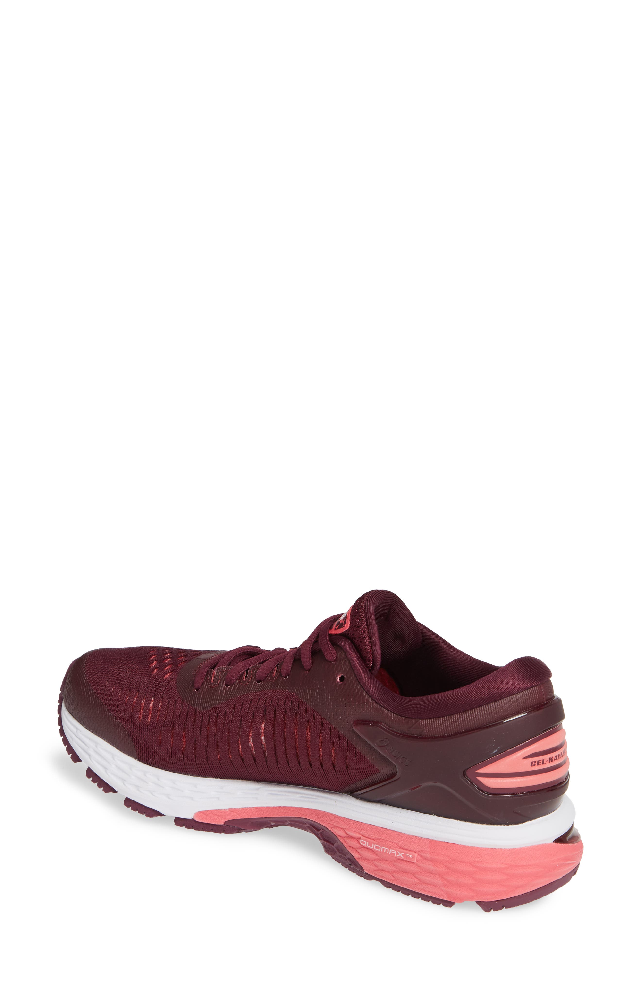 GEL-KAYANO® 25 Running Shoe, Alternate, color, ROSELLE/ PINK CAMO