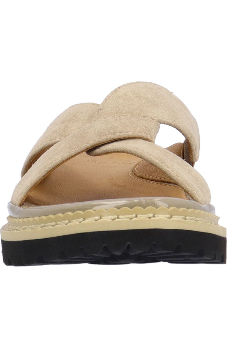 L'Amour des Pieds Deryn Slide Sandal, Alternate, color, Taupe