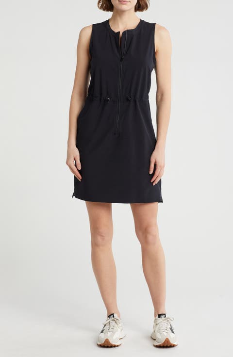 Venture Sleeveless Front Zip Utility Dress