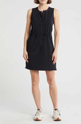 Z by Zella Venture Sleeveless Front Zip Utility Dress