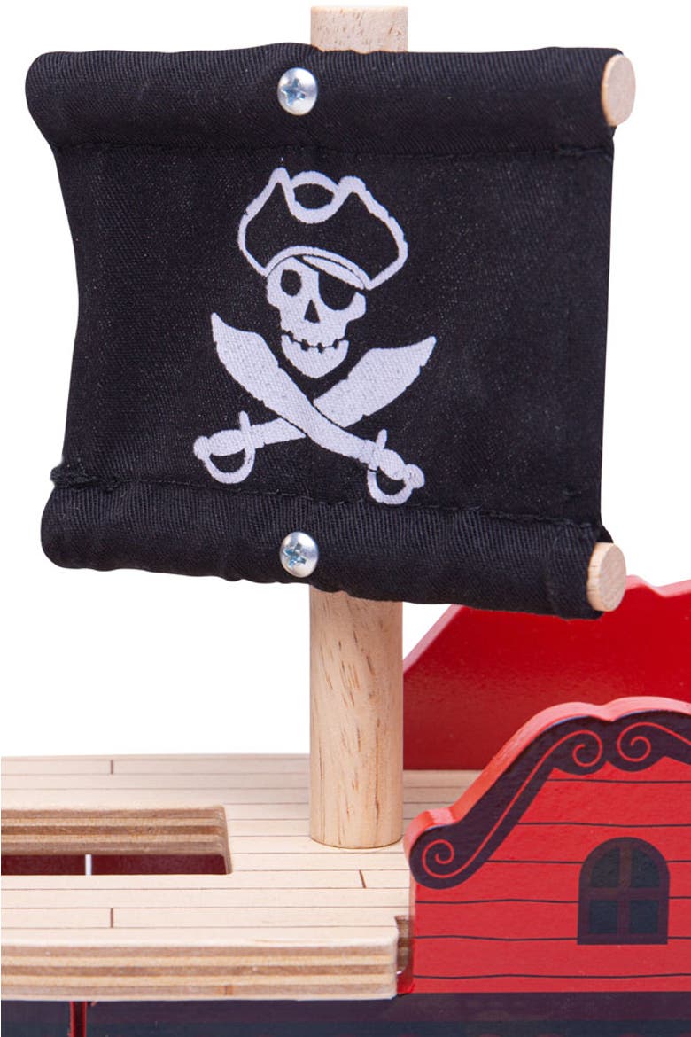 Pirate Galleon, Alternate, color, Red