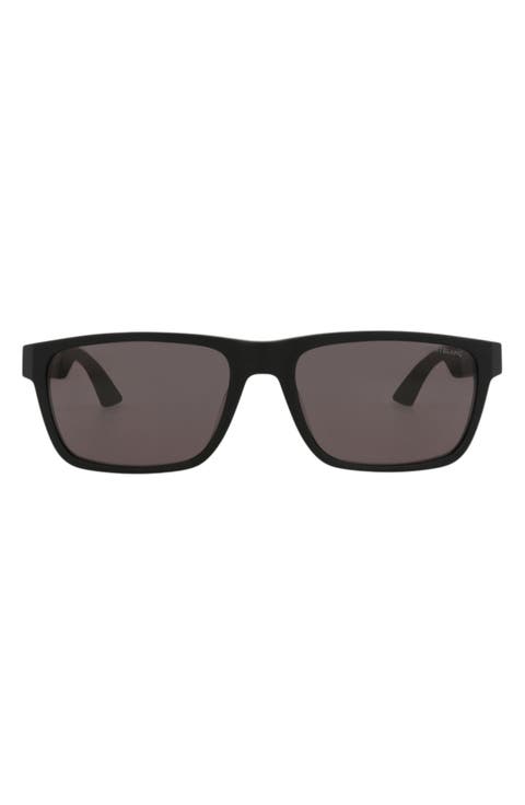 56mm Square Sunglasses